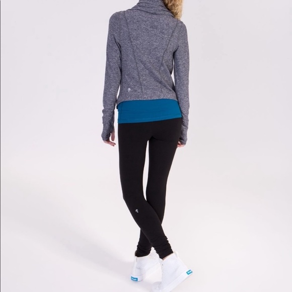 IVIVVA LULULEMONShrug Cardigan Heather Slate 4 Way Gray Size 12